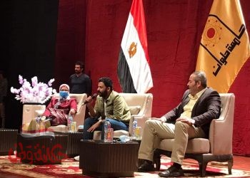 انطلاق فعاليات الندوة الشعرية الموسيقية للشاعر عمرو حسن فى رحاب جامعة حلوان