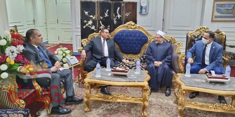 محافظ البحيرة يستقبل مفتي الديار المصرية لحضور ندوة بعنوان “معاً ضد الفساد”