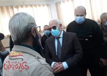 الغضبان : يتابع سير العمل بالمركز التكنولوجي المطور لمدينة بورفؤاد ويتابع موقف التصالح في مخالفات البناء.