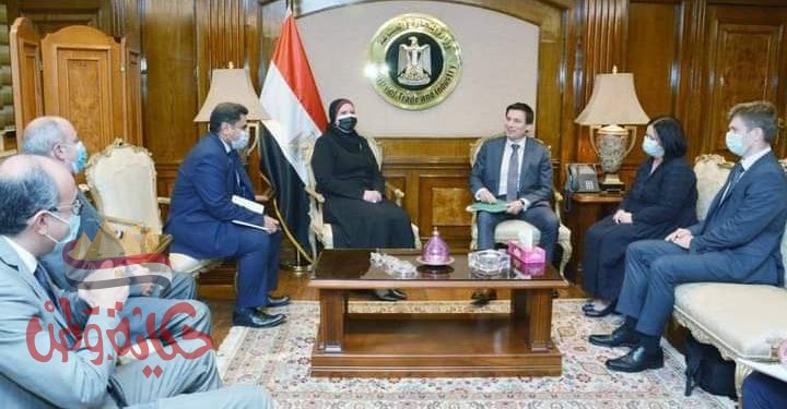 جامع : تستعرض مع وزير تجارة الاتحاد الأوراسى موقف مفاوضات اتفاق التجارة الحرة بين مصر ودول الاتحاد