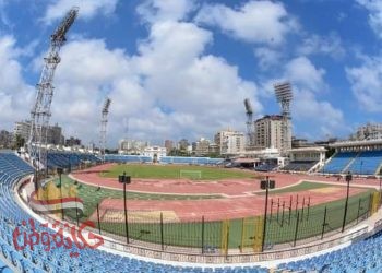 ستاد الاسكندرية الدولى يستعد لمباراة بيراميدز والاتحاد الليبي بالكونفدرالية