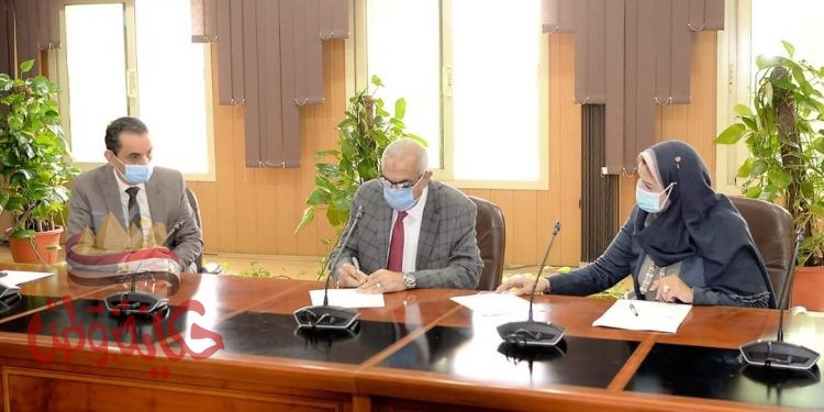 جامعة المنصورة توقع عقد إنشاء مركز للقياس والتقويم