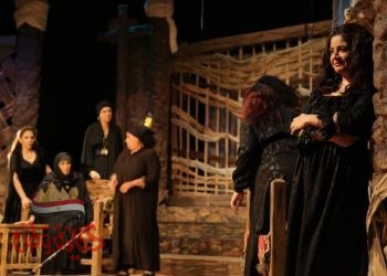 حريم النار  على الطليعة ضمن فعاليات ” القومي للمسرح ” …. اليوم