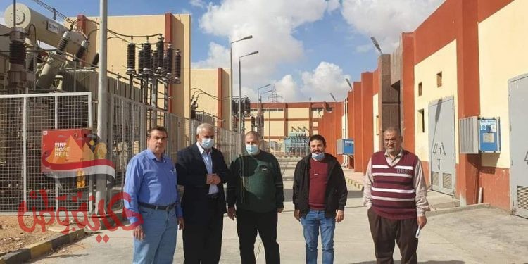 مسئولو لإسكان يتفقدون وحدات الإسكان الاجتماعى وأعمال المرافق بمدينة السادات