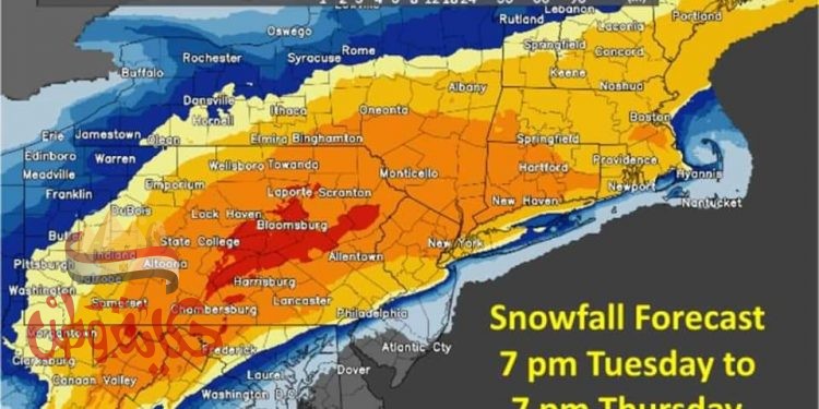 شرق الولايات المتحدة على موعد مع أكبر عاصفة منذ سنوات