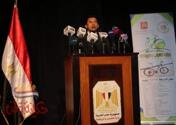 أشرف صبحى : 5 يناير الحجز إليكترونيا للمرحلة الثالثة من مبادرة( صحتك ..دراجتك )