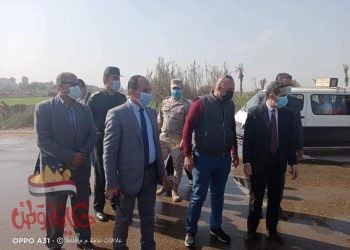 محافظ الغربية يتفقد أعمال ورشة النظافة لمنطقة الكورنيش