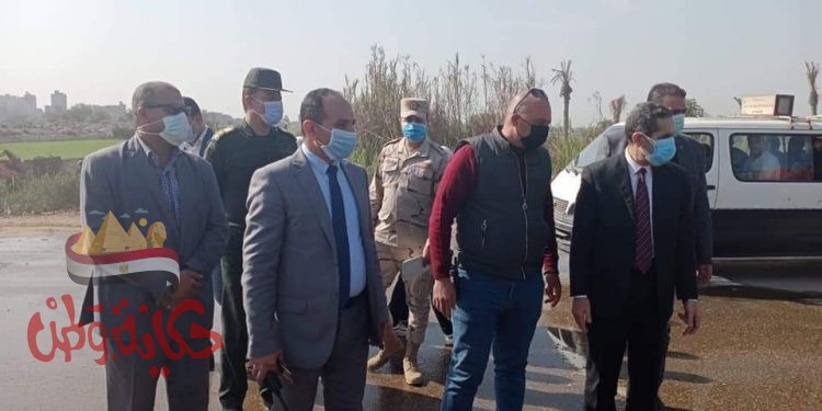 محافظ الغربية يتفقد أعمال ورشة النظافة لمنطقة الكورنيش