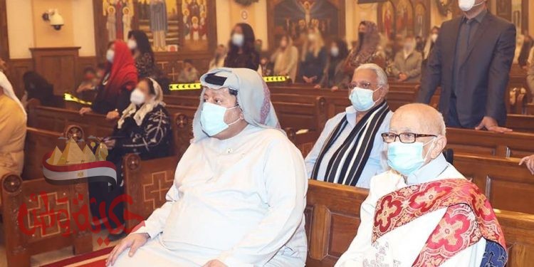 سعيد بن طحنون يهنيء شعب الكنيسة المصرية بالعين بعيد الميلاد المجيد
