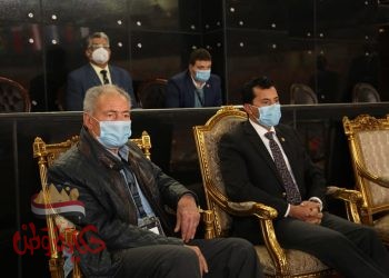 وزير الرياضة ورئيس الاتحاد