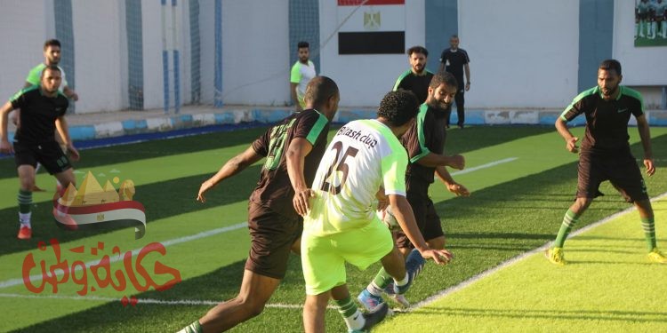 نادي حديد عز يسحق نادي دابود برباعية بدوري الميني فوتبول