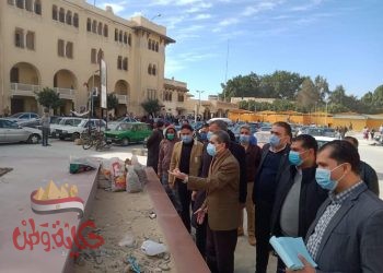 محافظ الغربية يتابع اعمال تطوير المحطة