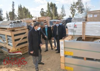 محافظ الغربية يتفقد مشروع محطة إنتاج البيض بقرية كفر الشيخ سليم