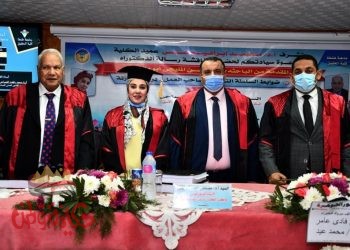 الدكتوراه بمرتبة الشرف لأول عضو بالإدارة القانونية بجامعة طنطا