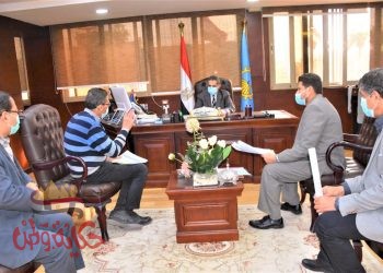 محافظ الغربية يناقش موقف مشروعات الخطة الاستثمارية الجديدة للعام المالي الجديد