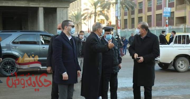 محافظ كفر الشيخ يتفقد الأحياء لمتابعة كسح مياه الأمطار