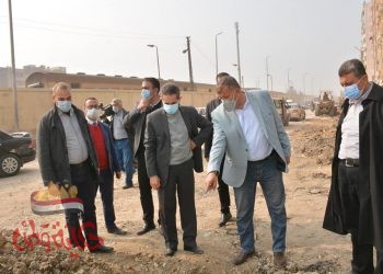 رحمي يتابع بشكل دوري المشروعات الجارية على أرض المحافظة من خلال جولات مستمرة