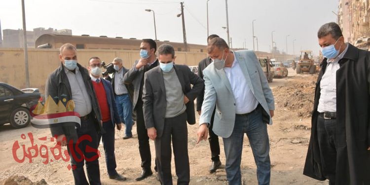 رحمي يتابع بشكل دوري المشروعات الجارية على أرض المحافظة من خلال جولات مستمرة