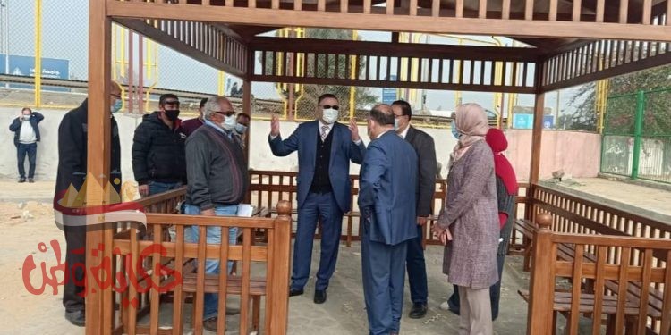رئيس جامعة بنها يتفقد مشروع تجديد الملاعب ونادي أعضاء هيئة التدريس