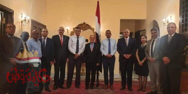سفارة مصر في جيبوتي تستقبل وفداً من جامعة طنطا لبحث التعاون الجامعي.