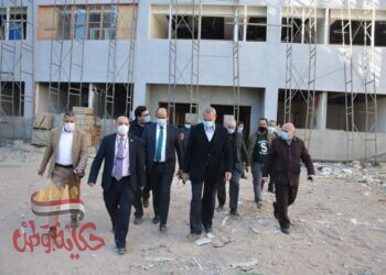 الهجان يتفقد أعمال إنشاء مستشفى القناطر المركزي ومستشفى الحروق بمدينة القناطر الخيرية