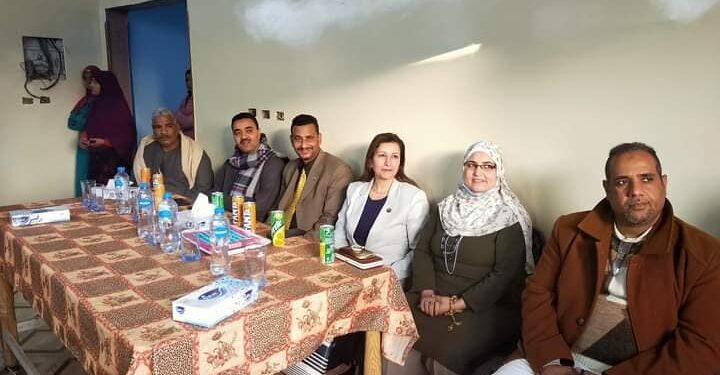 افتتاح مشروع الأستاذ ياسمين الجزاوي الخيري للسجاد النول شرق النيل
