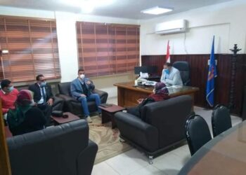 إجتماع للصحة مع رئيس مدينة المحمودية