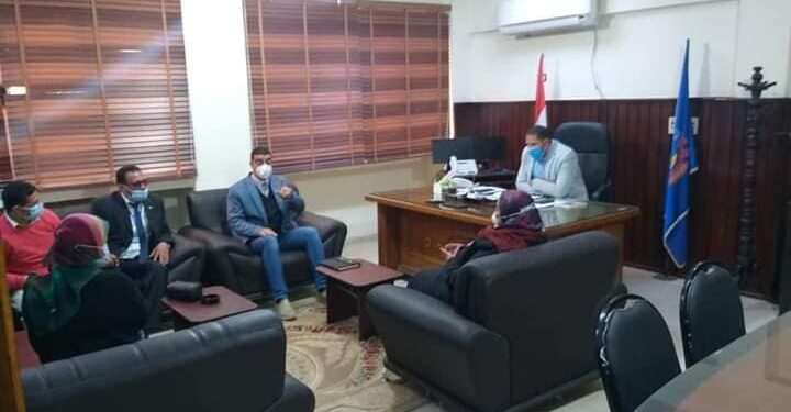 إجتماع للصحة مع رئيس مدينة المحمودية