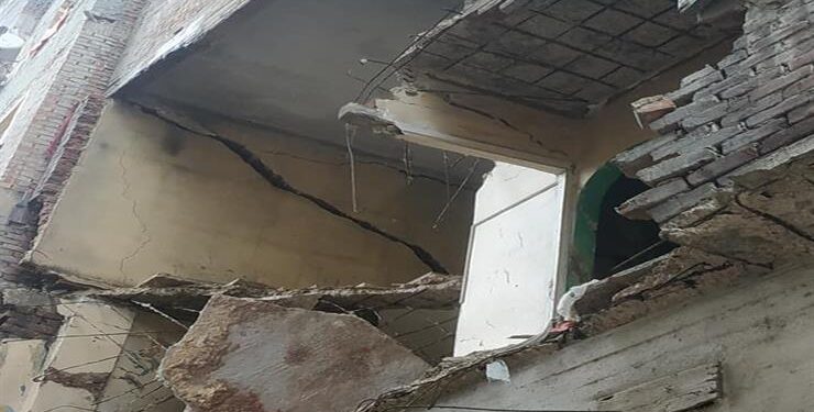 انهيار جزئى