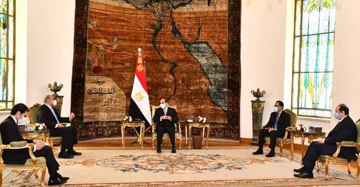 التنسيق بين مصرو الأردن لمواجهة التحديات المشتركة التي تمر بها الأمة العربية