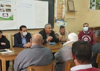 وكيل وزارة الزراعه بالغربية يختتم دورة الإرشاد للمحاصيل السكريه بالسجاعيه