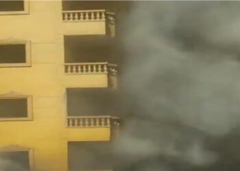 استمرار حريق