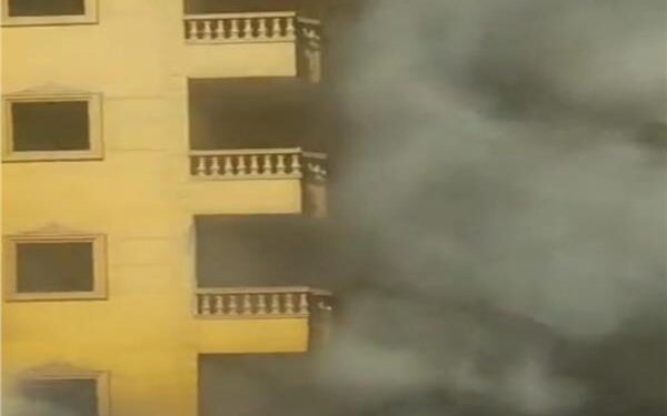 استمرار حريق