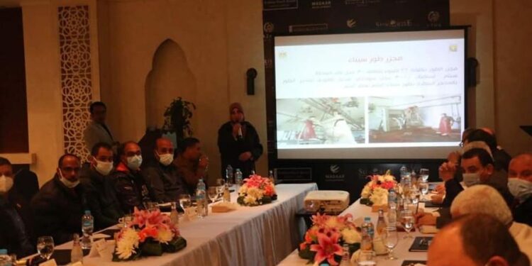 وزير الزراعة يبحث مع محافظ جنوب سيناء آفاق التنمية الزراعية