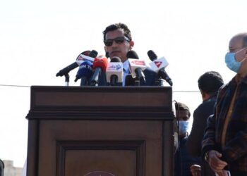 وزير الرياضة يفتتح بطولة الإسكندرية للياقة البدنية وستريت وورك أوت