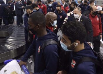 بعثة الأهلي تصل القاهرة