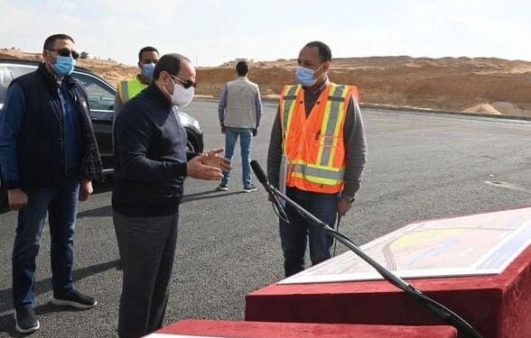 السيسي يتفقد بعد ظهر اليوم الجمعة مشروع مركز النقل المتكامل