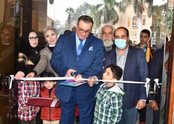 افتتاح معرض الفنانة حسناء رمضان بقاعة زياد بكير بدار الأوبرا المصرية بحضور دبلوماسيين وفنانين تشكيليين