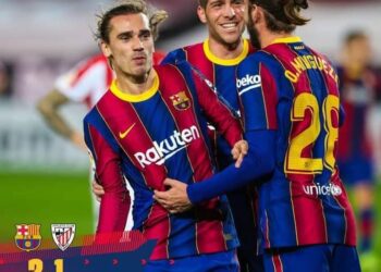 برشلونة يفوز علي بيلباو بالليغا