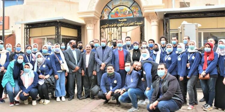 فريق متطوعي الغربية يبدأ أولى الرحلات السياحة لمسار العائلة المقدسة بسمنود