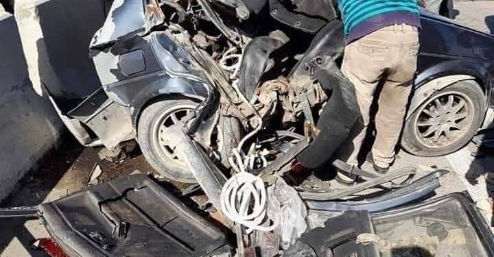 حادث على طريق الإسكندرية الصحراوى ووقوع إصابات ووافيات .. صور