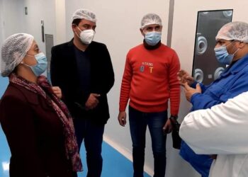 “السلامة والصحة المهنية” بوزارة الصحة  تتفقد مصنع” اميسال”بالفيوم