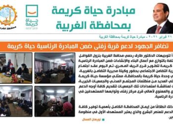 رحمي واستعداداته لتطوير قري مركز زفتي ضمن المبادرة الرئاسية