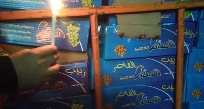 ضبط ٤٩ طن ١٥٠كجم زبيب مضاف إليه لون صناعي وغير صالح الاستهلاك الآدمي بمركز زفتى والسنطة غربية