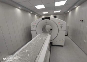 تركيب جهاز أشعة مسح ذرى بمعهد الأورام بدمنهور