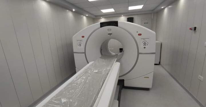 تركيب جهاز أشعة مسح ذرى بمعهد الأورام بدمنهور