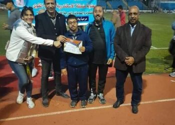 ذوي الهمم في بطولة منطقة الإسكندرية لألعاب القوى