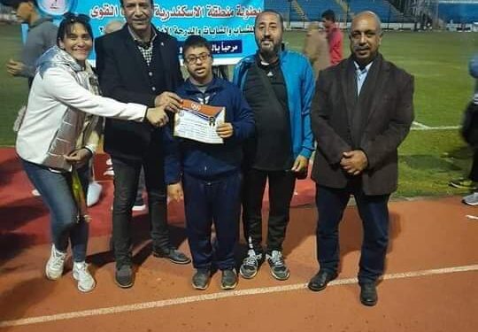 ذوي الهمم في بطولة منطقة الإسكندرية لألعاب القوى
