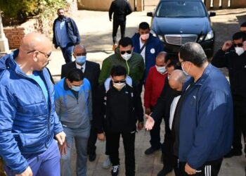 الدكتور ‘ أشرف صبحي ” وزير الشباب والرياضة وصل اليوم الجمعة إلى الواحات البحرية