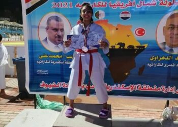 انضمام اللاعبة مريم عبد المنعم لصفوف منتخب مصر الكاراتيه